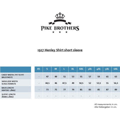 Pike Brothers1927 Henley Shirt Short Sleeve EcruHenleyBritish Parts Lucerne