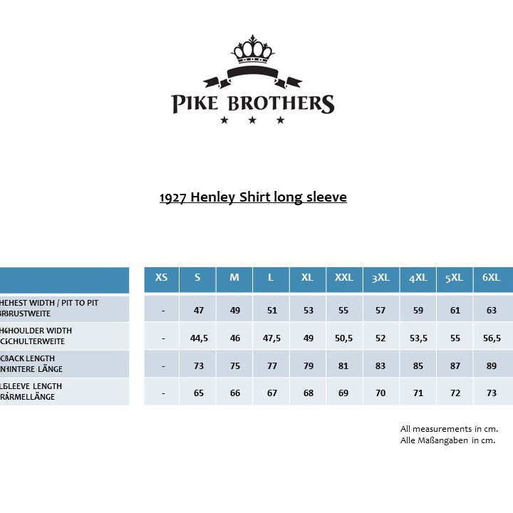 Pike Brothers1927 Henley Shirt long sleeve ecruHenleyBritish Parts Lucerne