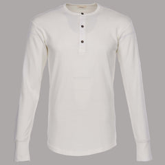 Pike Brothers1927 Henley Shirt long sleeve ecruHenleyBritish Parts Lucerne