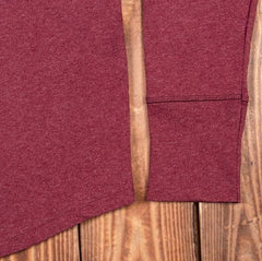 Pike Brothers1927 Henley Shirt long sleeve garnet redHenleyBritish Parts Lucerne