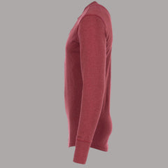 Pike Brothers1927 Henley Shirt long sleeve garnet redHenleyBritish Parts Lucerne