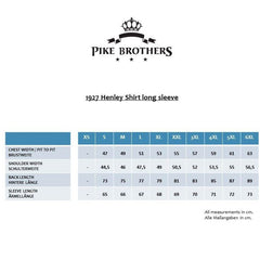 Pike Brothers1927 Henley Shirt long sleeve Iron GreyHenleyBritish Parts Lucerne