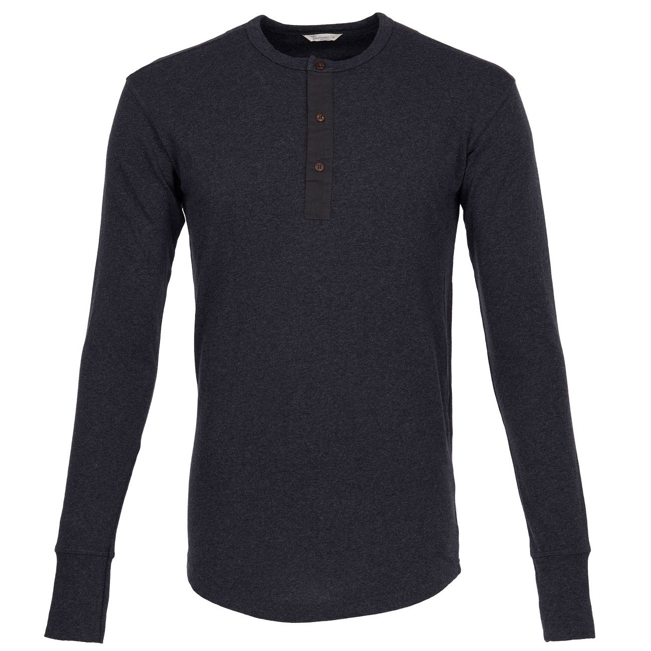 Pike Brothers1927 Henley Shirt long sleeve Iron GreyHenleyBritish Parts Lucerne