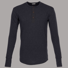 Pike Brothers1927 Henley Shirt long sleeve Iron GreyHenleyBritish Parts Lucerne