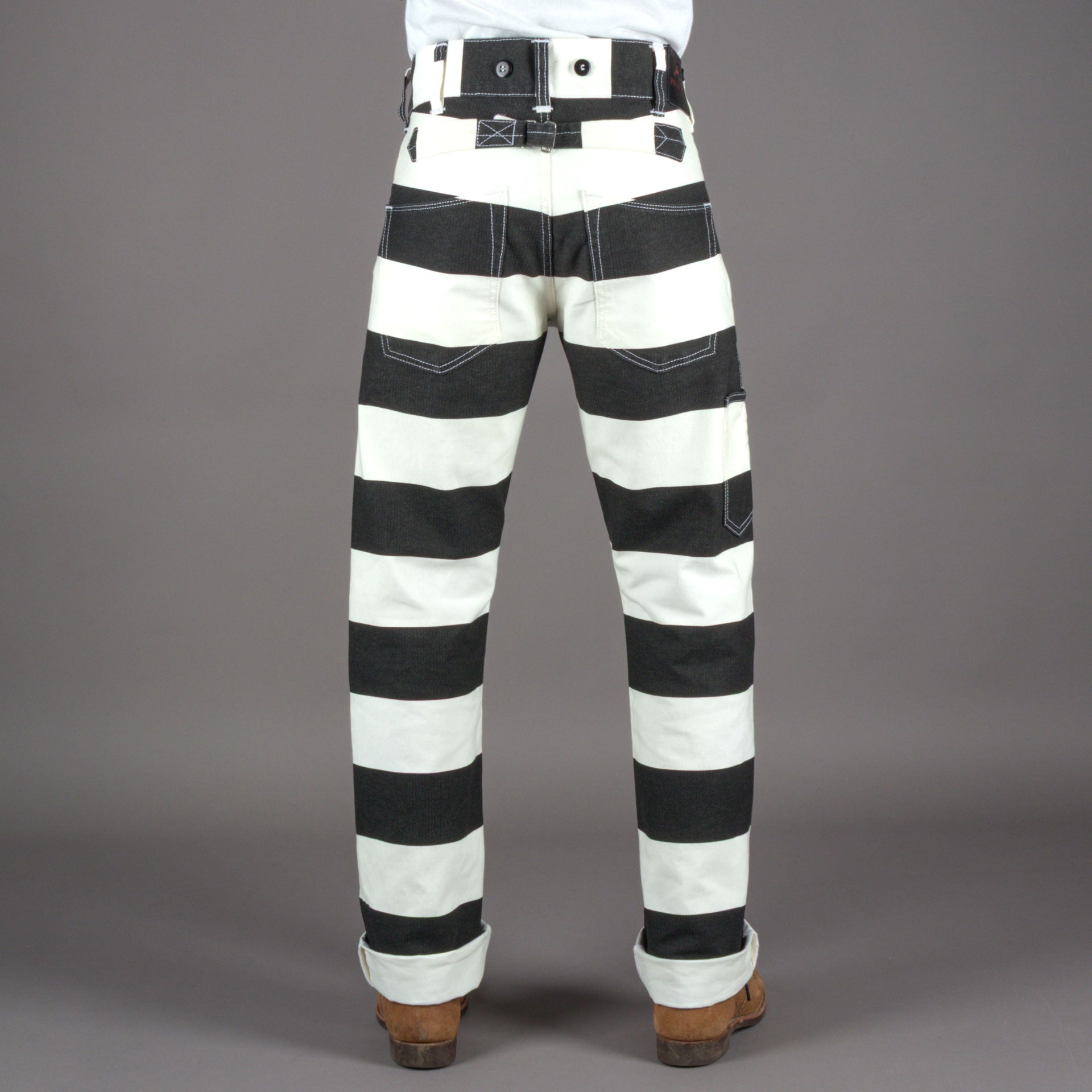 Pike Brothers1936 Chopper Pant Alcatraz WhitePantsBritish Parts Lucerne