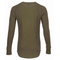 Pike Brothers1936 Waffle Shirt ArmyHenleyBritish Parts Lucerne