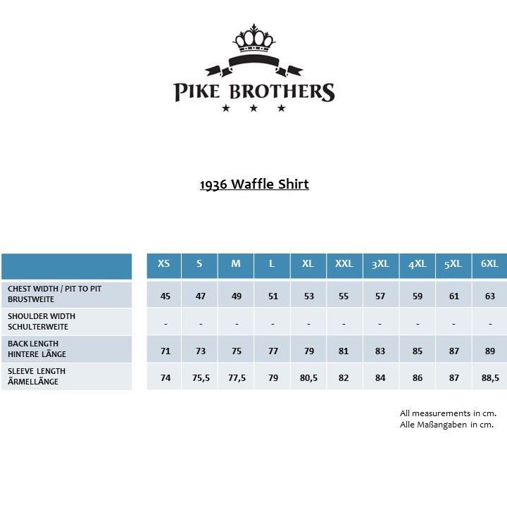 Pike Brothers1936 Waffle Shirt ArmyHenleyBritish Parts Lucerne