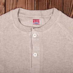 Pike Brothers1936 Waffle Shirt naturalHenleyBritish Parts Lucerne