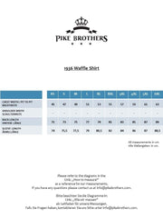 Pike Brothers1936 Waffle Shirt naturalHenleyBritish Parts Lucerne