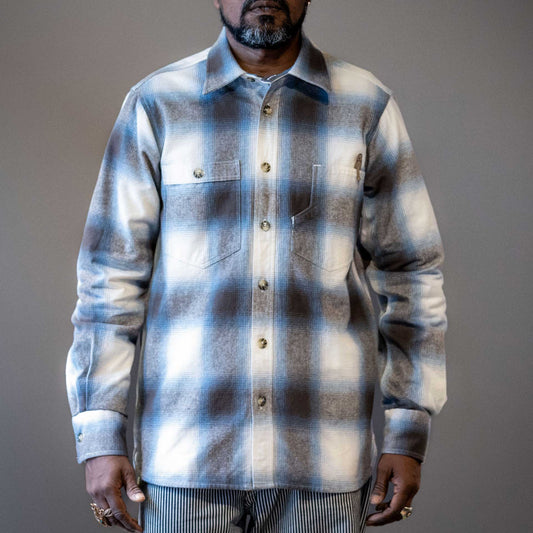 Pike Brothers1937 Roamer Shirt Danville BlueShirtBritish Parts Lucerne