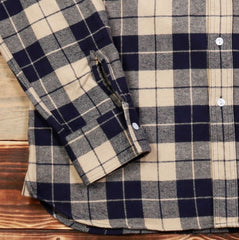 Pike Brothers1937 Roamer Shirt Flannel BlueShirtBritish Parts Lucerne