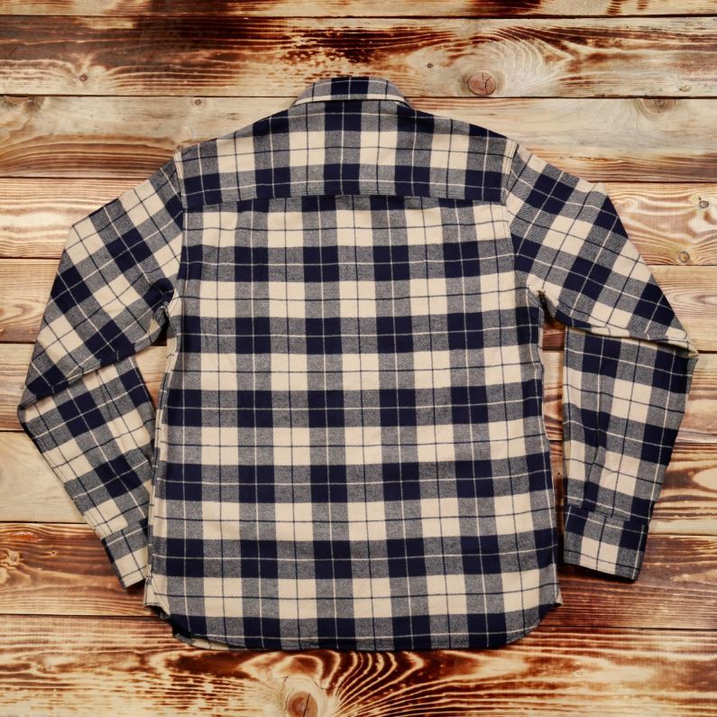 Pike Brothers1937 Roamer Shirt Flannel BlueShirtBritish Parts Lucerne