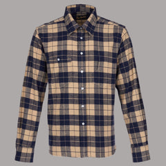 Pike Brothers1937 Roamer Shirt Flannel BlueShirtBritish Parts Lucerne