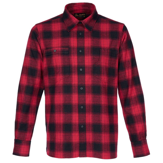 Pike Brothers1937 Roamer Shirt Flannel Red CheckShirtBritish Parts Lucerne