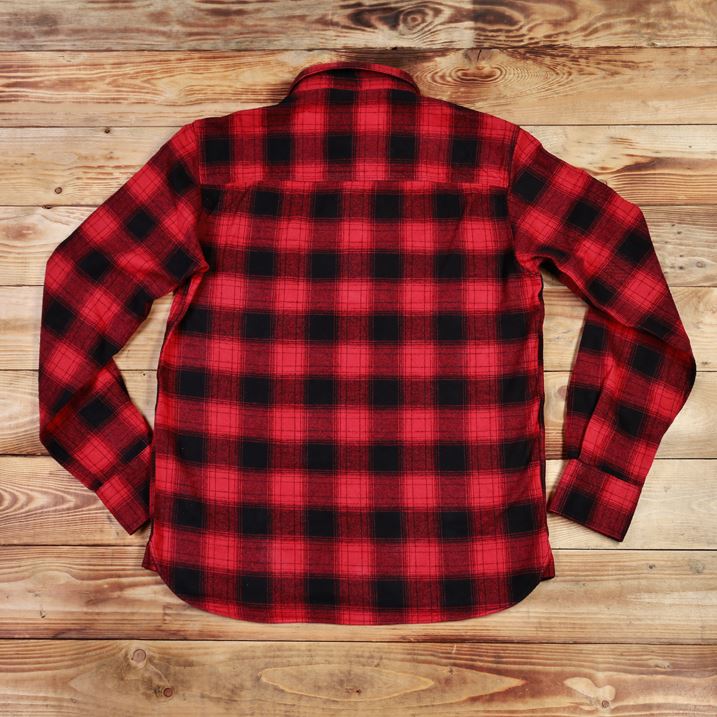 Pike Brothers1937 Roamer Shirt Flannel Red CheckShirtBritish Parts Lucerne