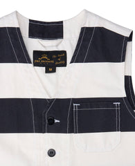 Pike Brothers1937 Roamer Vest Alcatraz WhiteVestsBritish Parts Lucerne