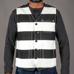 Pike Brothers1937 Roamer Vest Alcatraz WhiteVestsBritish Parts Lucerne