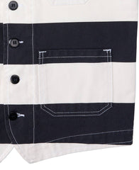 Pike Brothers1937 Roamer Vest Alcatraz WhiteVestsBritish Parts Lucerne