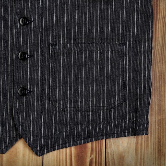 Pike Brothers1937 Roamer Vest Blue WabashVestsBritish Parts Lucerne