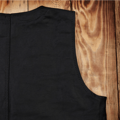 Pike Brothers1937 Roamer Vest Elephant Skin BlackVestsBritish Parts Lucerne