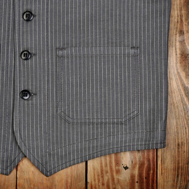 Pike Brothers1937 Roamer Vest Grey WabashVestsBritish Parts Lucerne