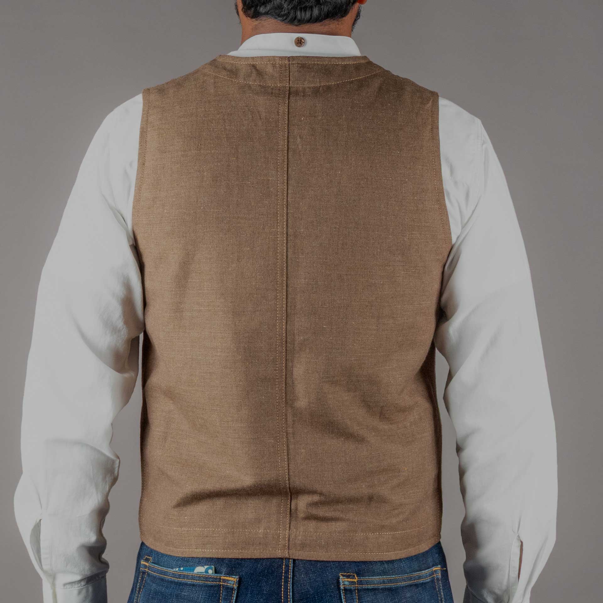 Pike Brothers1937 Roamer Vest Raymond brownVestBritish Parts Lucerne