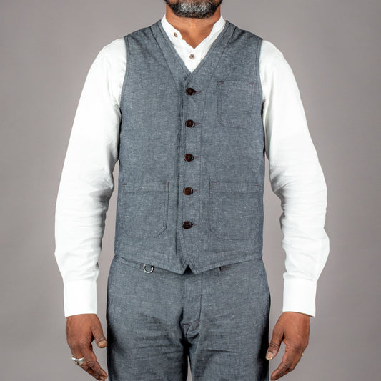 Pike Brothers1937 Roamer Vest Smoke grayVestsBritish Parts Lucerne