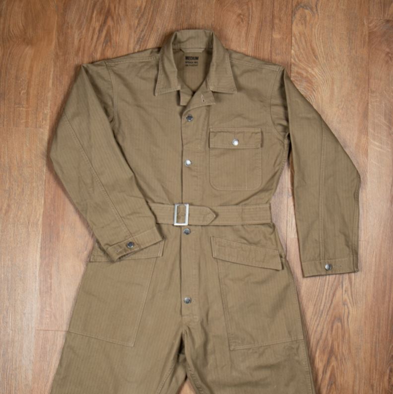 Pike Brothers1938 Mechanic Coverall oliveCoverallBritish Parts Lucerne