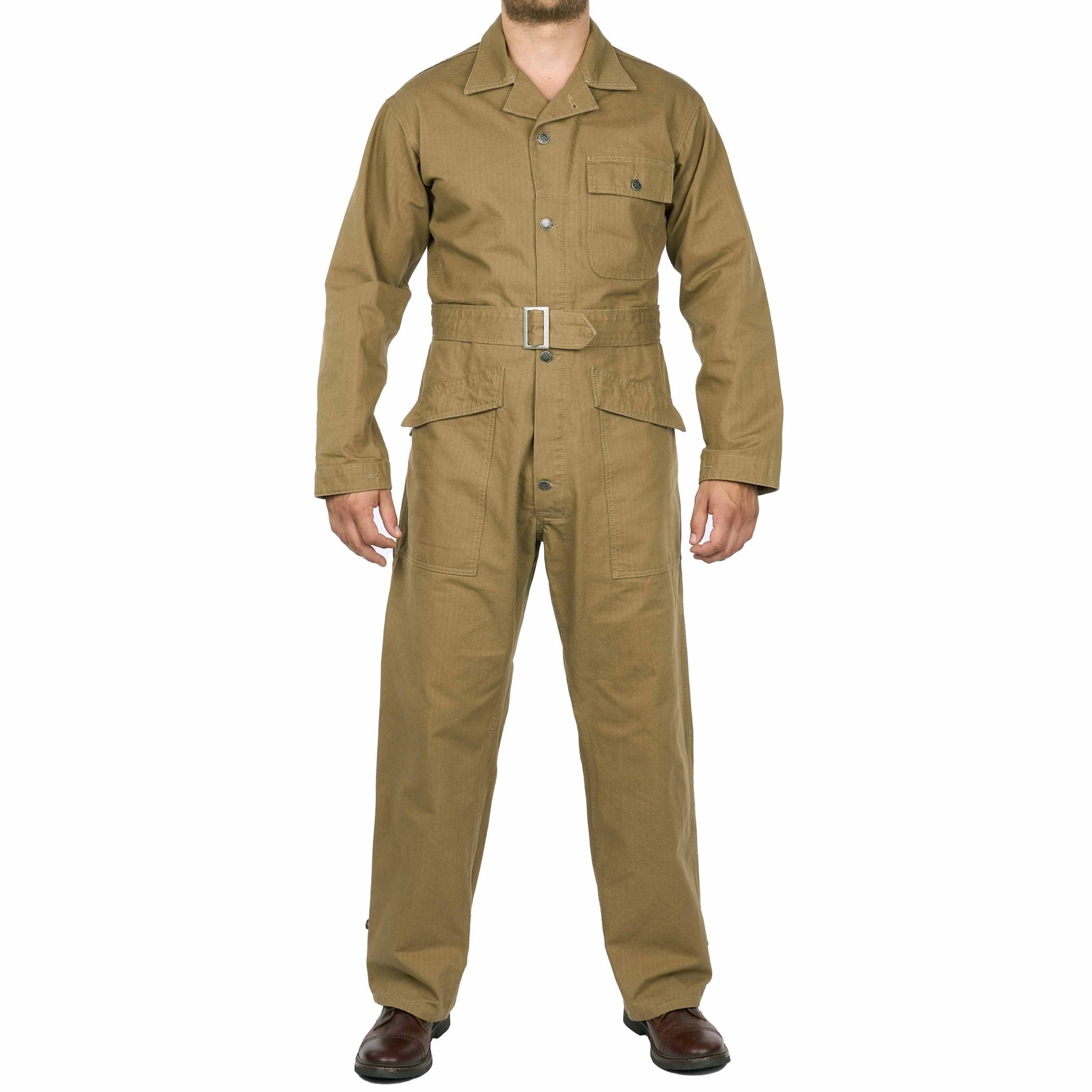 Pike Brothers1938 Mechanic Coverall oliveCoverallBritish Parts Lucerne