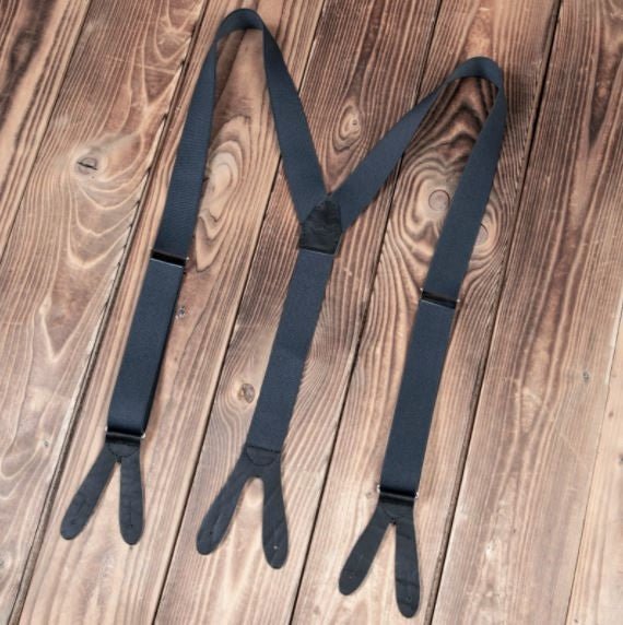 Pike Brothers1938 Special suspenders dark grayBracesBritish Parts Lucerne