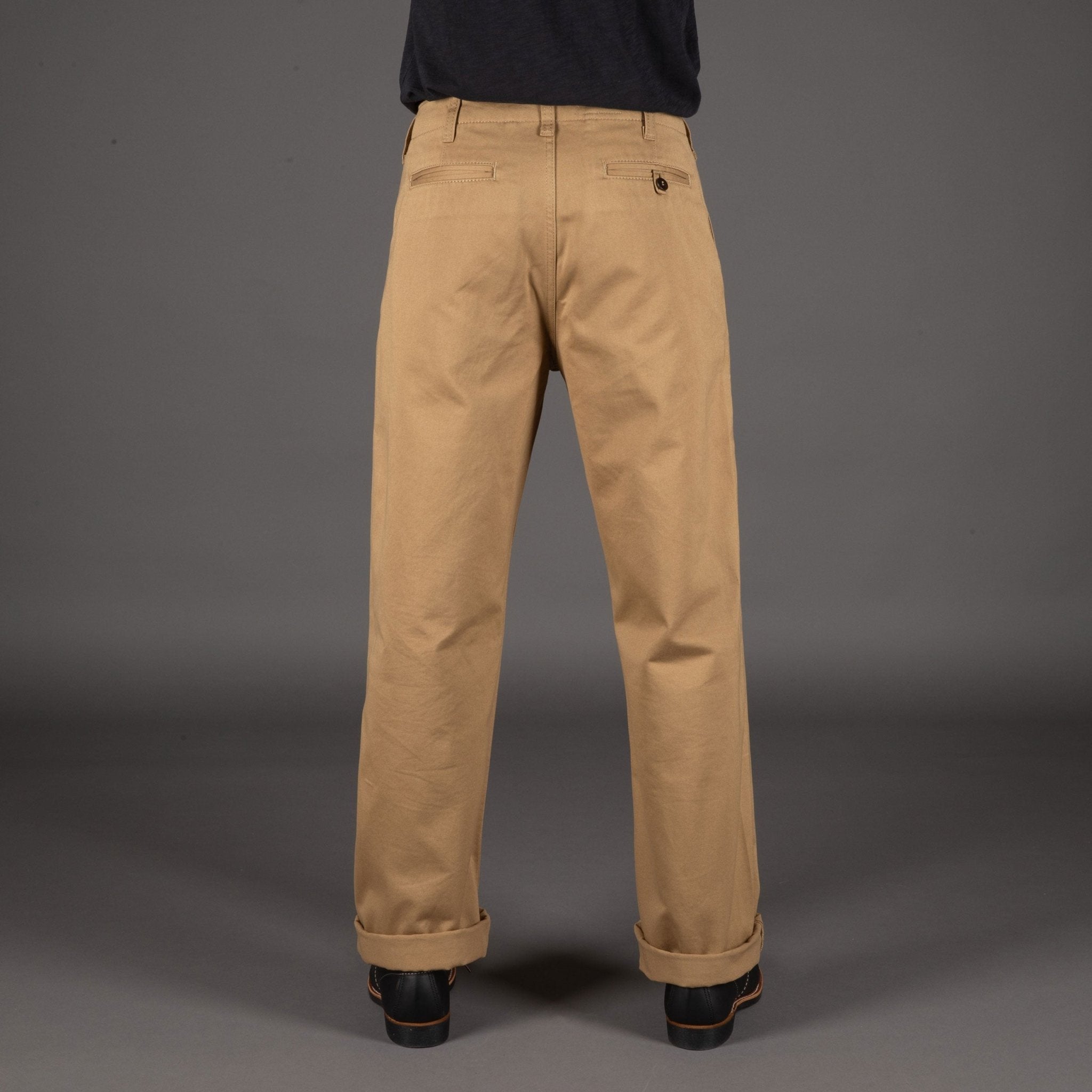 Pike Brothers1940 Service Chino Leesville SandPantsBritish Parts Lucerne