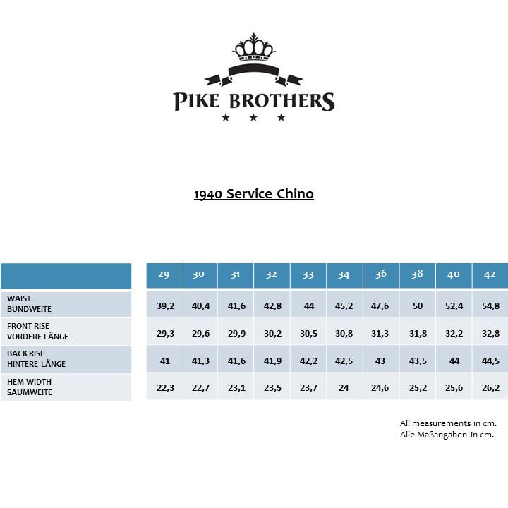 Pike Brothers1940 Service Chino Leesville SandPantsBritish Parts Lucerne