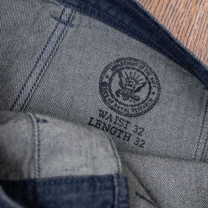Pike Brothers1940 USN Dungarees 10oz indigoPantsBritish Parts Lucerne