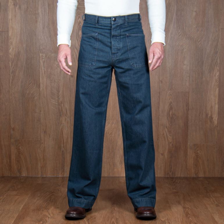 Pike Brothers1940 USN Dungarees 10oz indigoPantsBritish Parts Lucerne