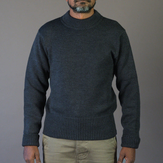 Pike Brothers1941 Seaman Sweater anthracitePulloverBritish Parts Lucerne