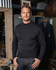 Pike Brothers1941 Seaman Sweater anthracitePulloverBritish Parts Lucerne