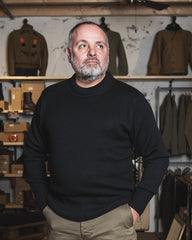 Pike Brothers1941 Seaman Sweater blackPulloverBritish Parts Lucerne