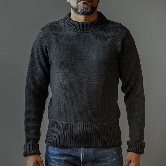 Pike Brothers1941 Seaman Sweater blackPulloverBritish Parts Lucerne