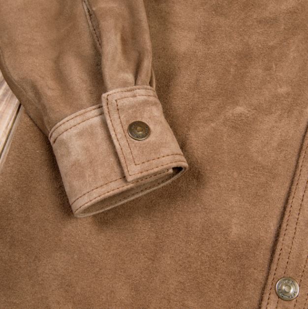 Pike Brothers 1943 CPO Leather Shirt Mulholland brown Shirt British Parts Luzern