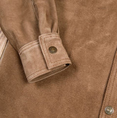 Pike Brothers 1943 CPO Leather Shirt Mulholland brown Shirt British Parts Luzern