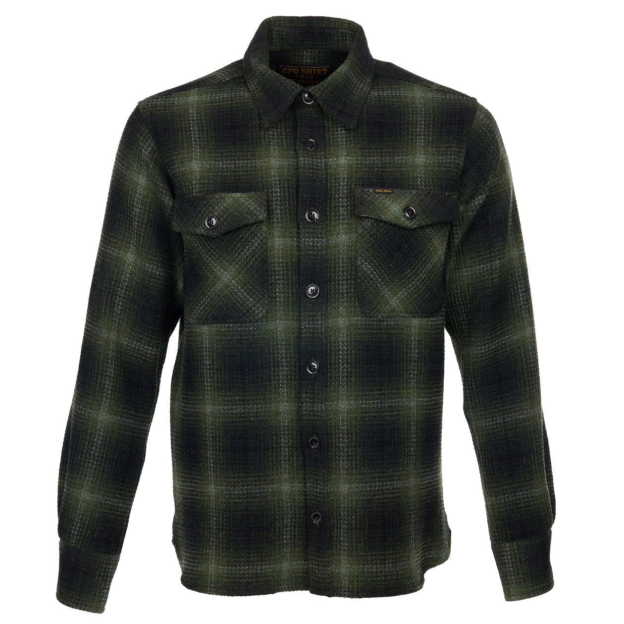 Pike Brothers1943 CPO Shirt Logan GreenShirtBritish Parts Lucerne