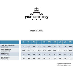 Pike Brothers1943 CPO Shirt Logan GreenShirtBritish Parts Lucerne