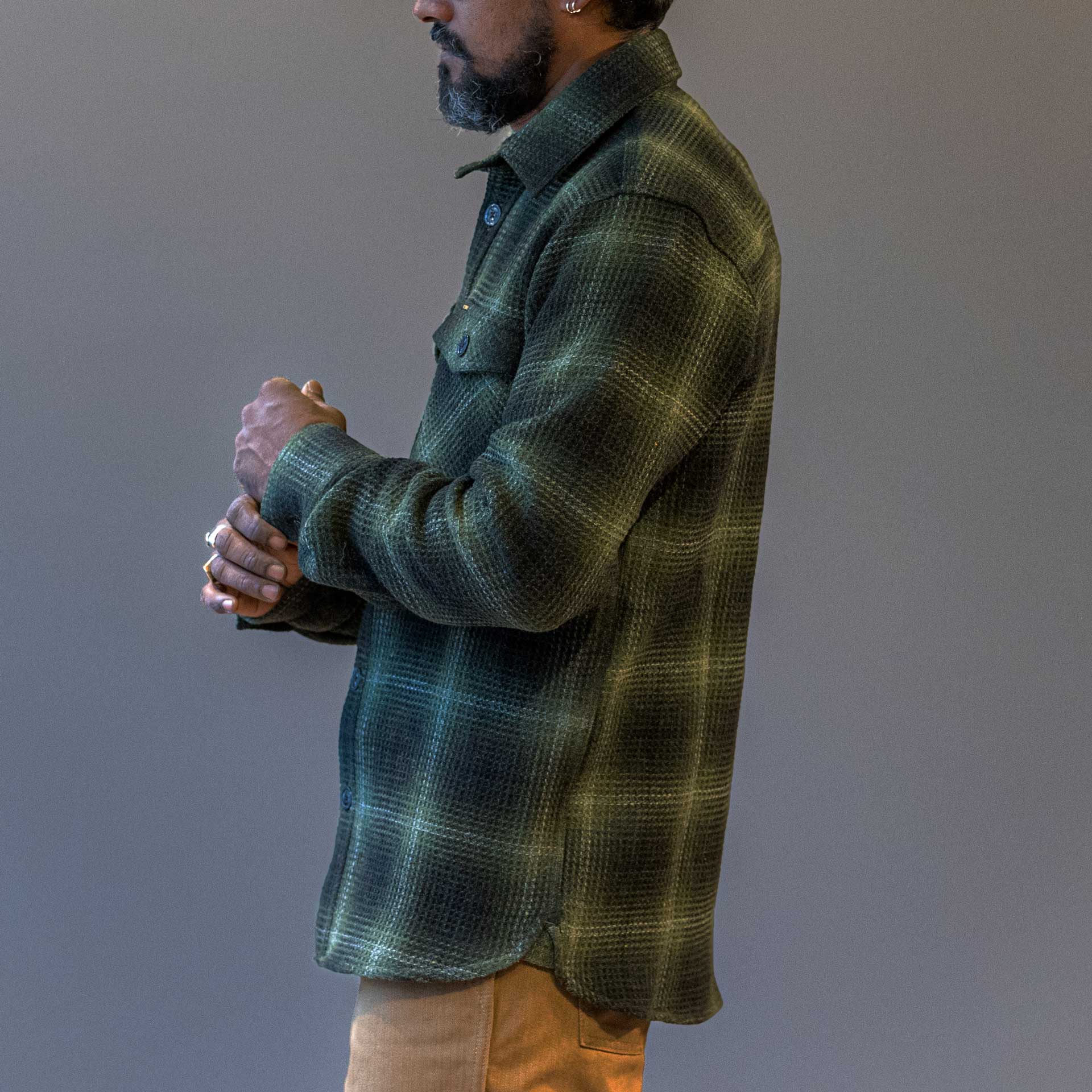 Pike Brothers1943 CPO Shirt Logan GreenShirtBritish Parts Lucerne