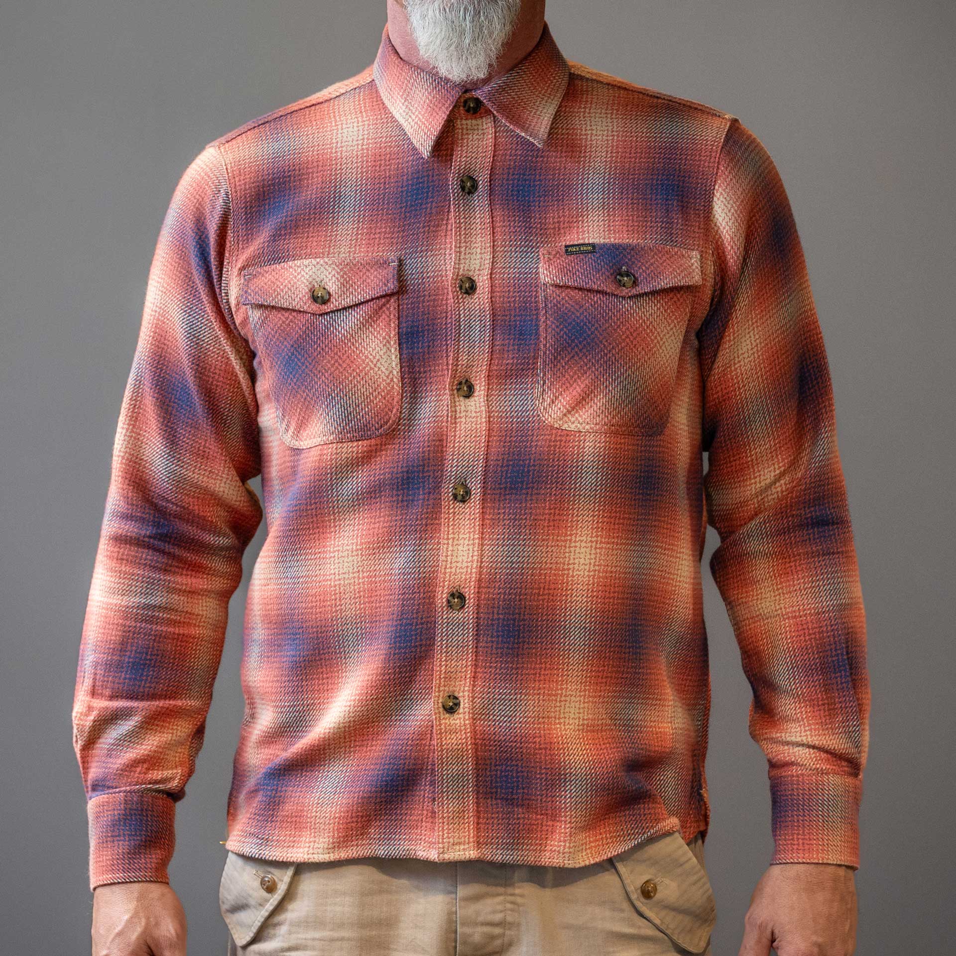 Pike Brothers1943 CPO Shirt Tahoe RedShirtBritish Parts Lucerne