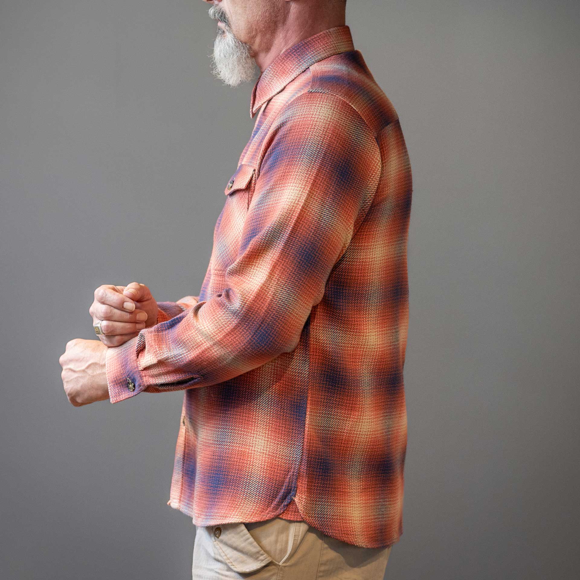 Pike Brothers1943 CPO Shirt Tahoe RedShirtBritish Parts Lucerne