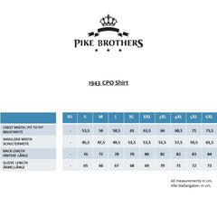 Pike Brothers1943 CPO Shirt Tahoe YellowShirtBritish Parts Lucerne