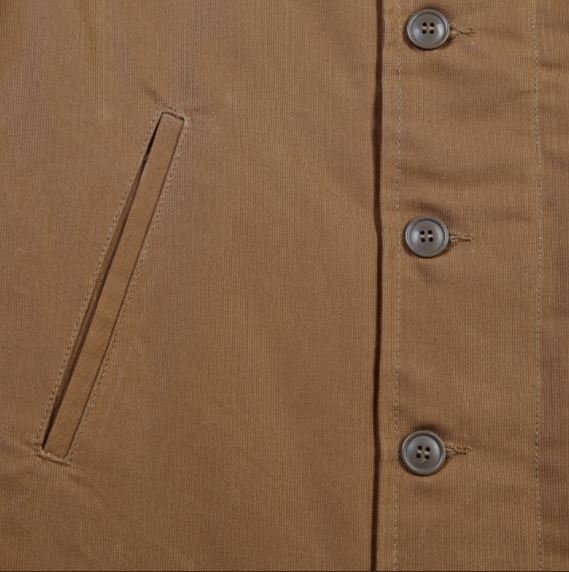 Pike Brothers1944 N1 Deck Jacket Khaki Brown WaxedJacketsBritish Parts Lucerne