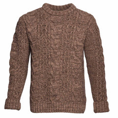 Pike Brothers1946 Mountaineer Sweater brown melangePulloverBritish Parts Lucerne