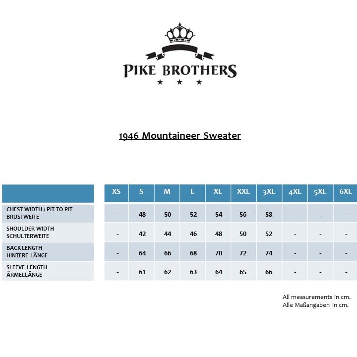 Pike Brothers1946 Mountaineer Sweater brown melangePulloverBritish Parts Lucerne