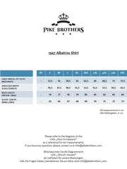 Pike Brothers1947 Albatross Shirt plain whiteShirtBritish Parts Lucerne